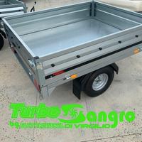 Carrello rimorchio Ellebi frenato