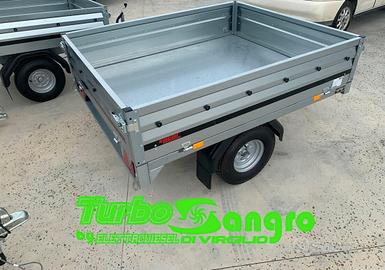 Carrello rimorchio Ellebi frenato