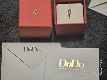 Ciondolo Corno - Oro Giallo & Argento - Dodo