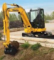 Minilavoretti di scavi, giardino Cerea attorno 