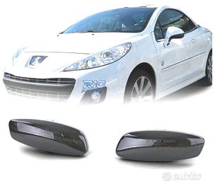FRECCIE SPECCHIO PER PEUGEOT CITROEN LED NERO FUMÈ