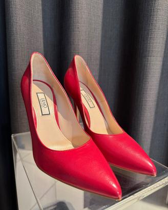 DÉCOLLETÉ CLASSICHE LIU JO IN PELLE ROSSA