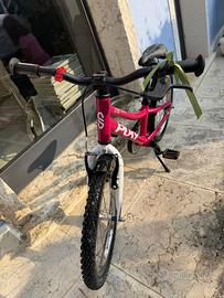 Puky CYKE 16 Bici Bambino - 16" | 1 Marcia - berry