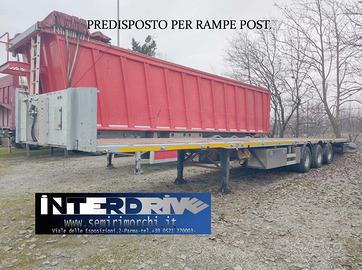 semirimorchio pianale ribassato aperto zorzi usato