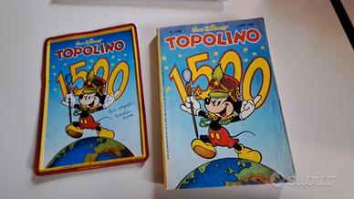 TOPOLINO 1.500 CON TARGA ALLEGATA IN METALLO