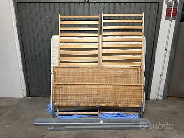 Letto matrimoniale con materasso