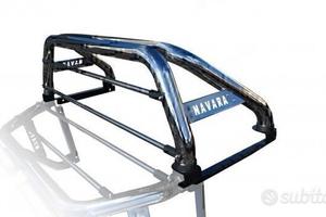 Navara NP300 Roll bar inox con copertura tonneau