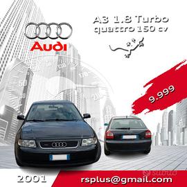 Audi A3 1.8 Turbo 20v 150CV Quattro | Ottime Condi