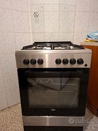 Cucina a gas beko FSS61DXMM