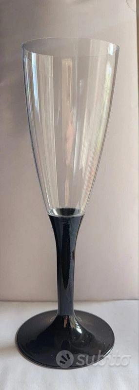 Czemo 50 Pezzi Flute Plastica Calici Plastica Rigida Lavabili