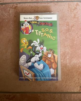 VHS Looney Tunes S.O.S. Titanic