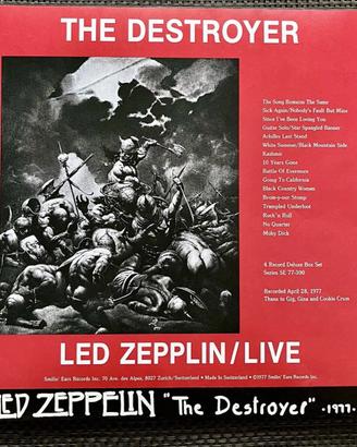 Led Zeppelin – The Destroyer - 4 LP - 1977