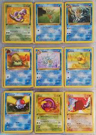 Pokemon - carte anni 90