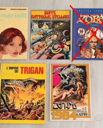 Lotto fumetti vintage anni 70 / 80