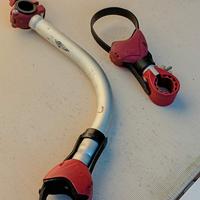Braccetti per porta bici camper