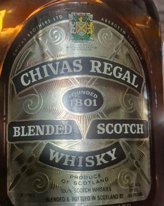 Bottiglie da collezione Chivas 
