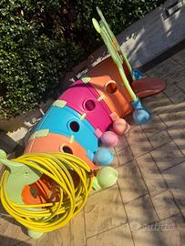 Giochi da giardino per bambini- Bruco e scivolo