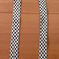 Cravatta a quadri bianconeri Merc London