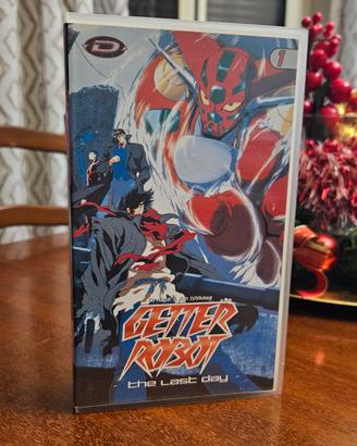 GETTER ROBOT The Last Day Vhs Vol 1 Video Anime IT