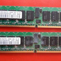 Stock moduli di RAM per PC desktop/server Vintage