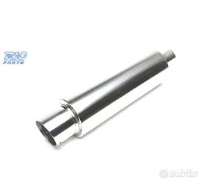 SCARICO UNIVERSALE IN ACCIAIO INOX USCITA ROTONDA