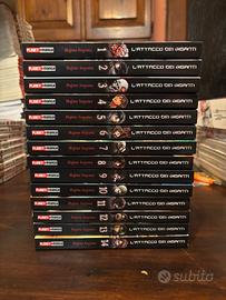 Manga L’attacco dei giganti 1-14📚💞
