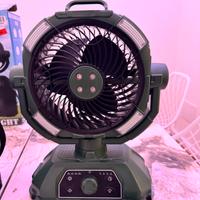 Ventilatore nebulizzatore portatile con batteria