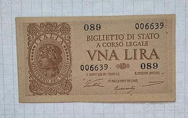 CC | 1 Lira Laureata | DM 23-11-1944 | FDS (UNC)