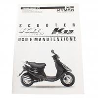 Manuale uso e manutenzione Kymco KB - K12