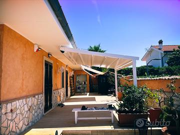 Pergotende tettoie e chiusure