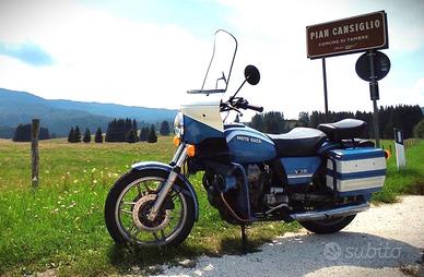 Moto Guzzi v 50 1982 polizia di stato iscritta ASI