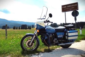 Moto Guzzi v 50 1982 polizia di stato iscritta ASI