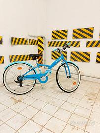 bici Btwin azzurra bambina
