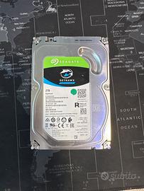 Hard Disk 2 TB Seagate SKYHAWK