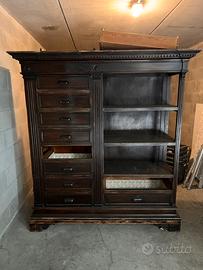 Armadio archivio ufficio vintage