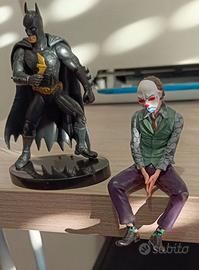 Batman e Joker statuette