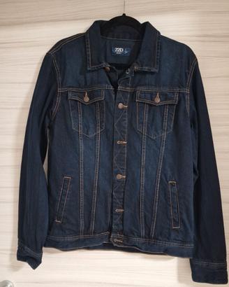 Giacca di Jeans Blu Scuro 72D - Taglia L
