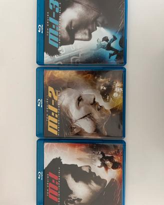 Trilogia Mission Impossible Blu-ray (MI 1-2-3)