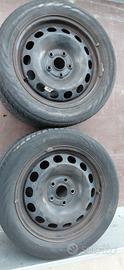 Cerchi in ferro 16" per golf serie 5