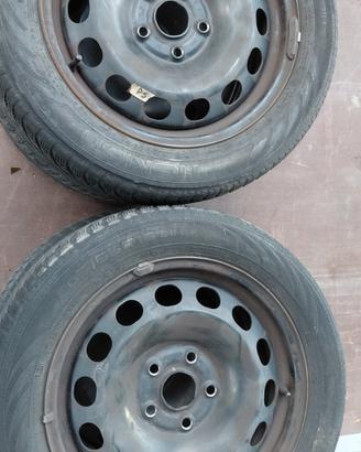 Cerchi in ferro 16" per golf serie 5