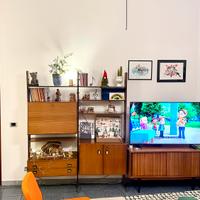 Libreria modernariato stile svedese anni ‘60
