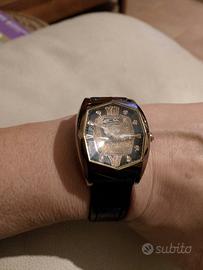 Orologio Chronotech acciaio ramato vintage 