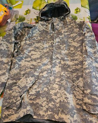Parka Mil-Tec mimetica digitale