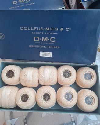  gomitoli cotone DMC uncinetto 20 gr Ecru'