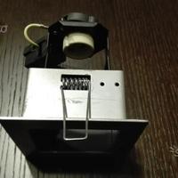 Faretti a incasso quadrati acciaio satinato