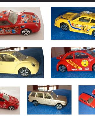 Blocco Modellini Auto scala 1/43 Burago 