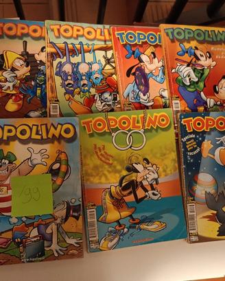 Lotto 8 topolino anno 1999 
