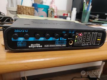 Scheda audio Motu express 6x6 firewire-USB2