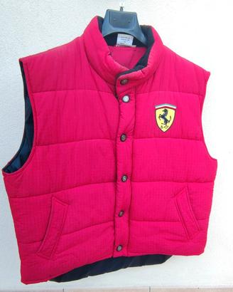 Ferrari piumino, gilet smanicato vintage tg. M