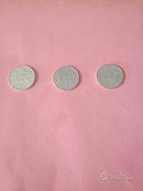Monete argento 500 lire Centenario